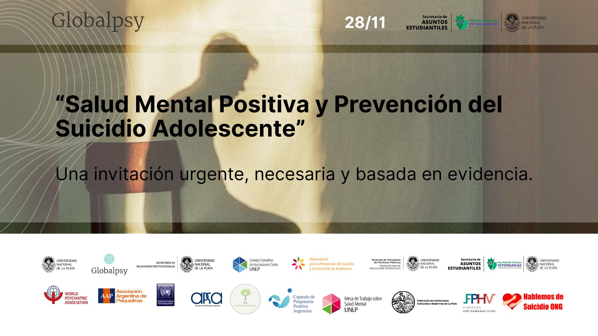 Salud Mental Positiva y Prevención del Suicidio Adolescente, una invitación urgente, necesaria y basada en evidencia.