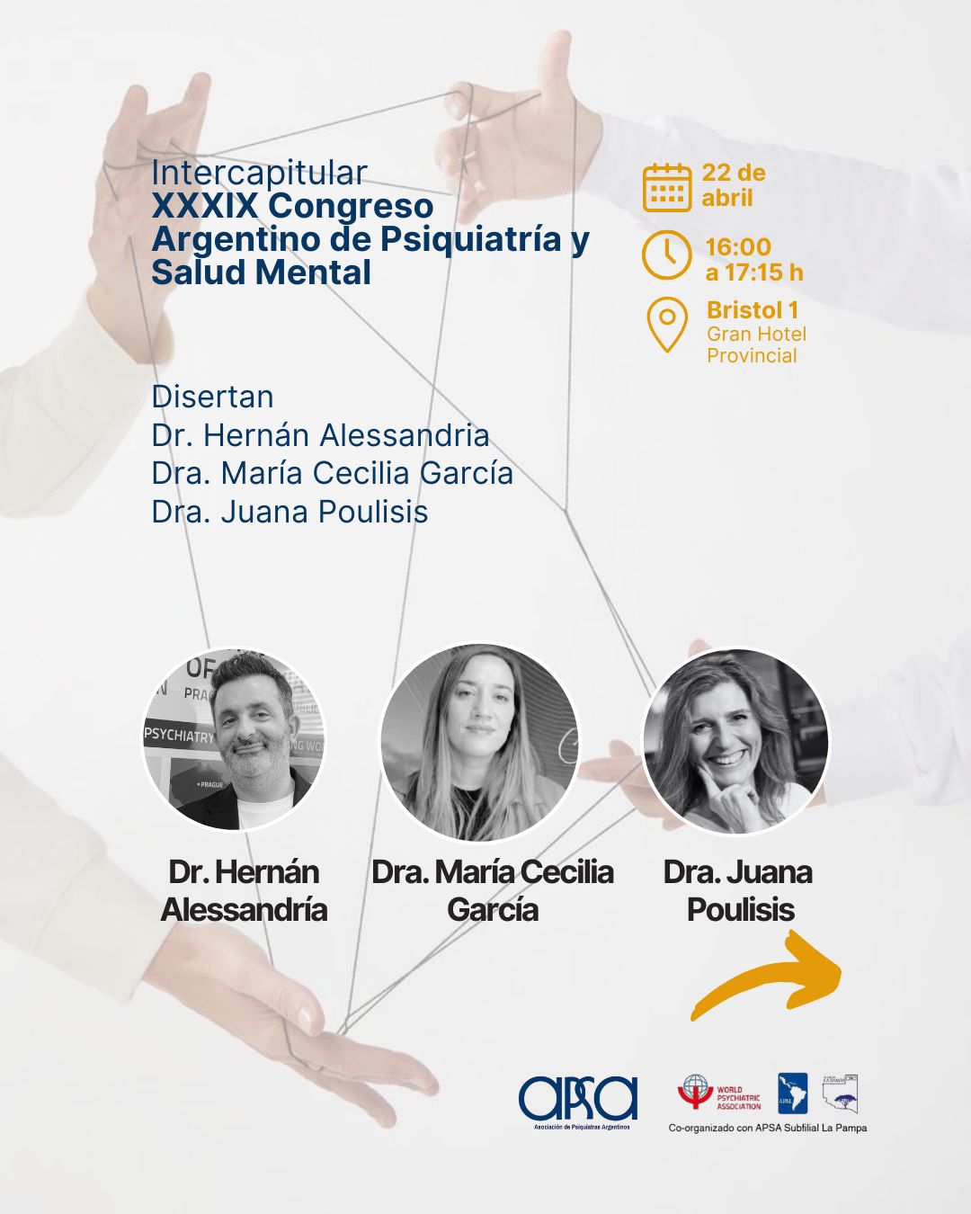 APSA XXXIX Congreso Argentino de Psiquiatría y Salud Mental, Mesa Intercapitular